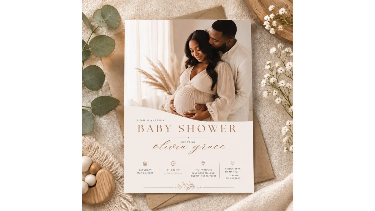 How to Address Envelopes for a Formal Baby Shower