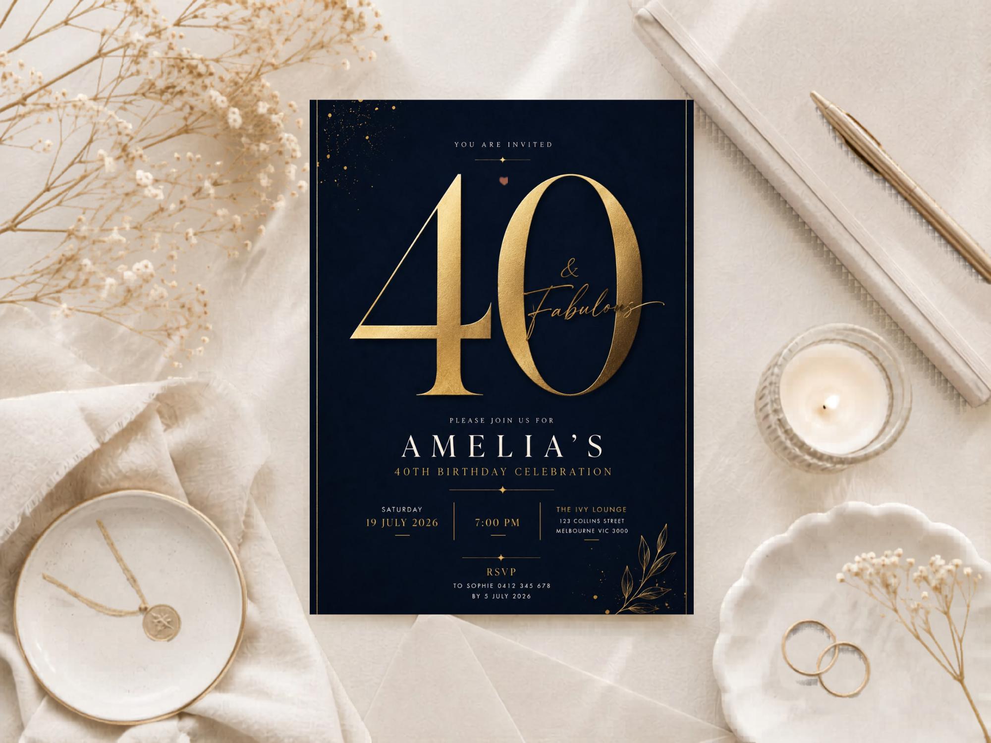 40th Birthday