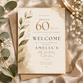 Welcome Sign Invitation