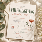Friendsgiving Invitation - Sage Rust
