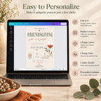 Friendsgiving Invitation - Sage Rust