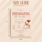 Thanksgiving Dinner Invitation - Cream & Rust