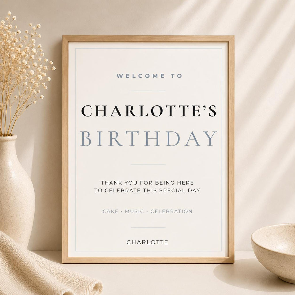 Birthday Welcome Board preview 2