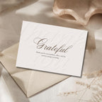 Elegant Luxury Thank You Card Template preview 1