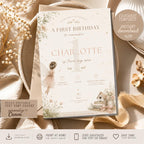 Little Fairy Birthday Invitation Template preview 3