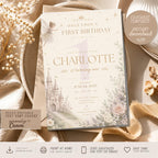 Enchanted Fairy First Birthday Invitation preview 1