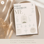 Toddler Milestone Board Template preview 2