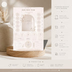 First Birthday Milestone Board Bundle Template preview 5