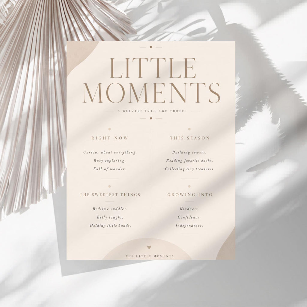 Baby Little Moments Sign preview 5
