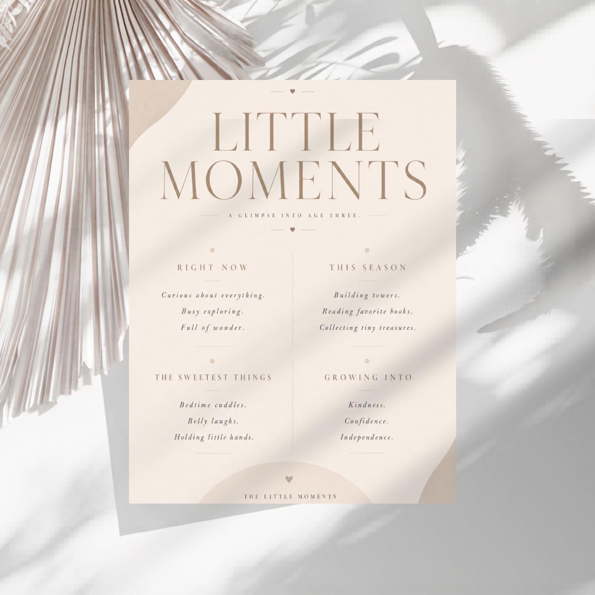 Baby Little Moments Sign preview 5