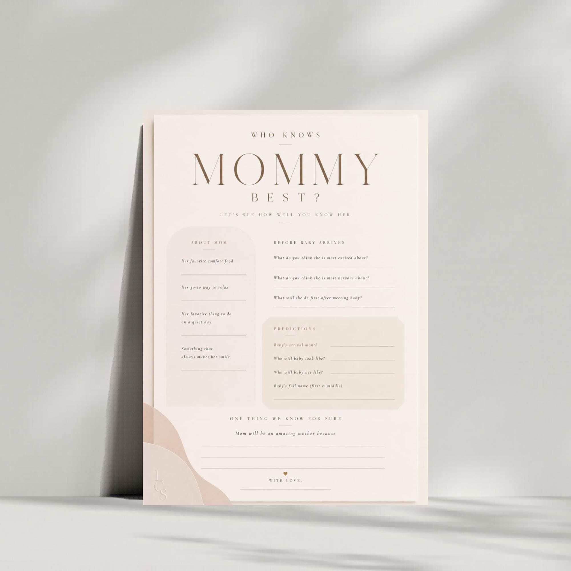 Who Knows Mommy Best Game preview 6