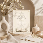A Sweet New Chapter Has Begun Invitation preview 3