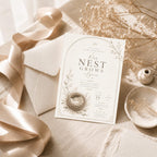 Our Nest Grows Again Baby Sprinkle Invitation preview 2