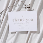 Modern Classy Thank You Card Template preview 6
