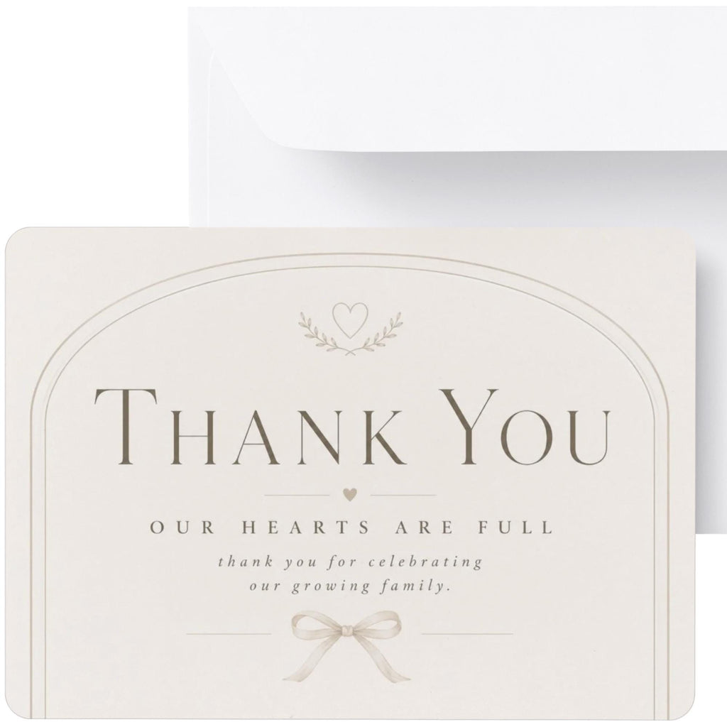Cute Kids Thank You Card Template preview 2