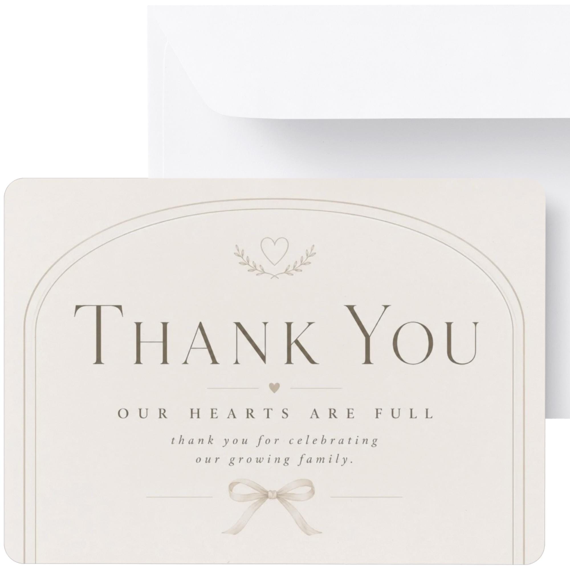 Cute Kids Thank You Card Template preview 2