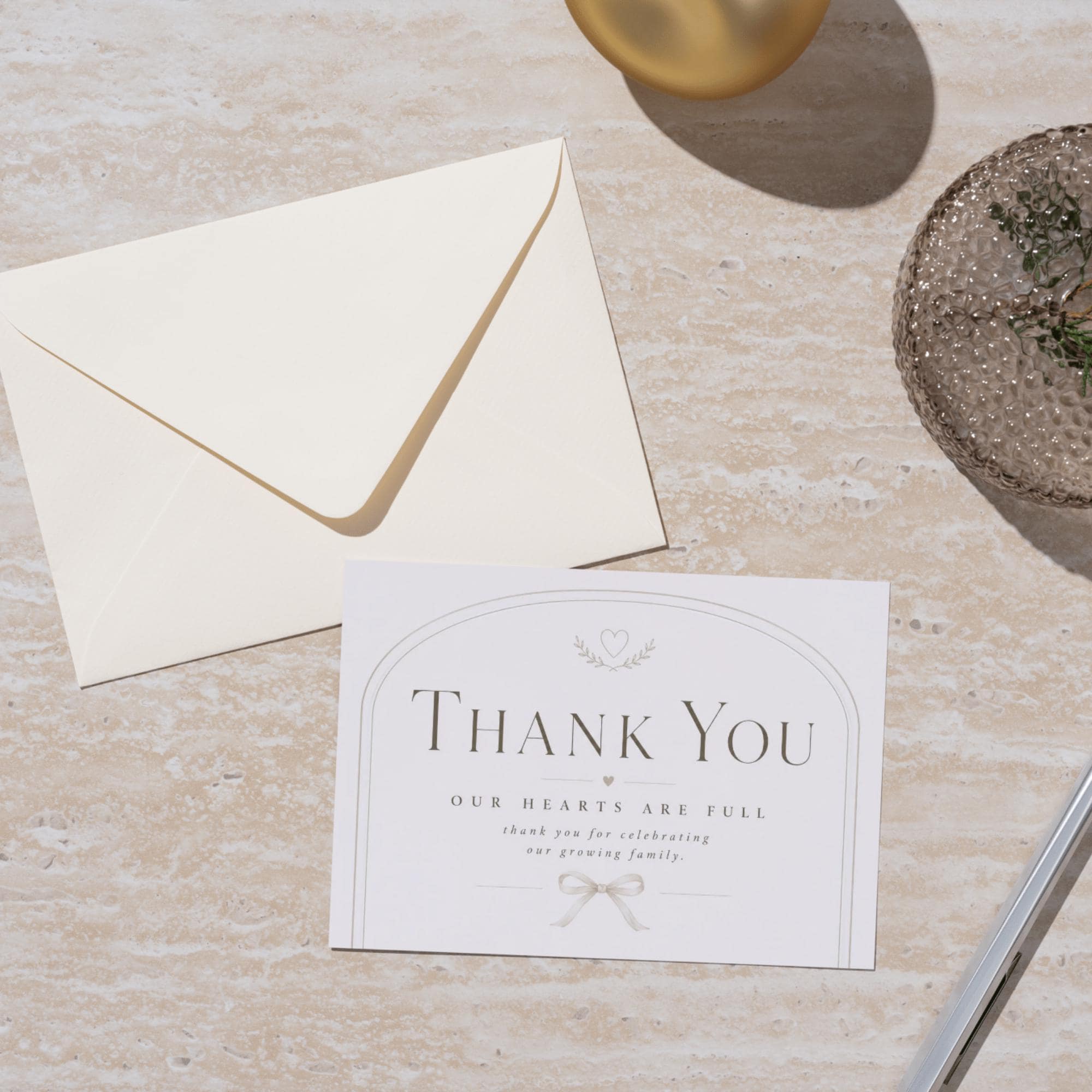 Cute Kids Thank You Card Template preview 6