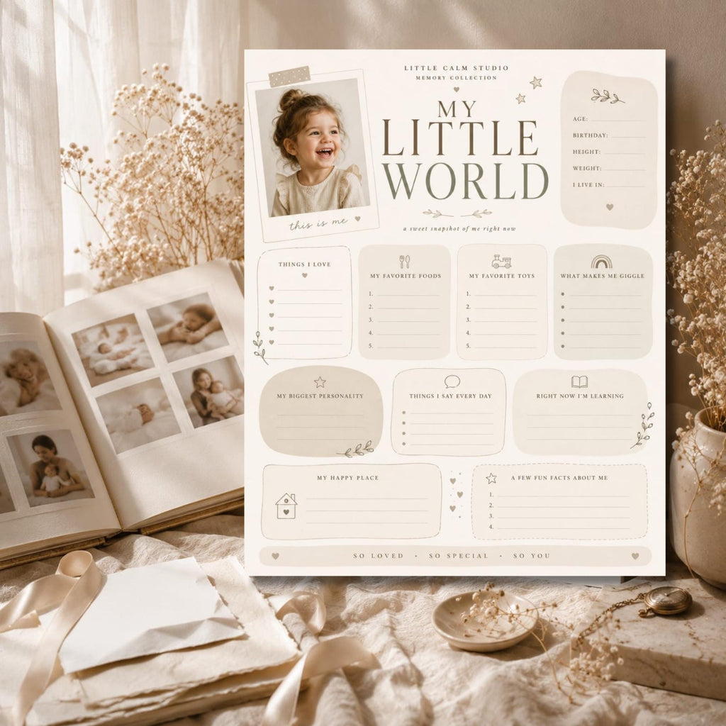 My Little World Milestone Board preview 4