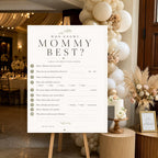 Who Knows Mommy Best Baby Sprinkle Sign preview 5