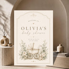 Baby Shower Welcome Sign Template preview 1