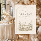 Baby Shower Welcome Sign Template preview 2