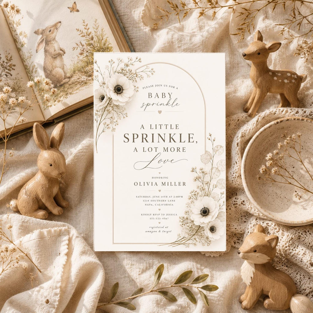 Baby Sprinkle Invitation preview 6
