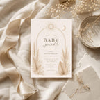 Sun Moon Stars Baby Sprinkle Invitation preview 5