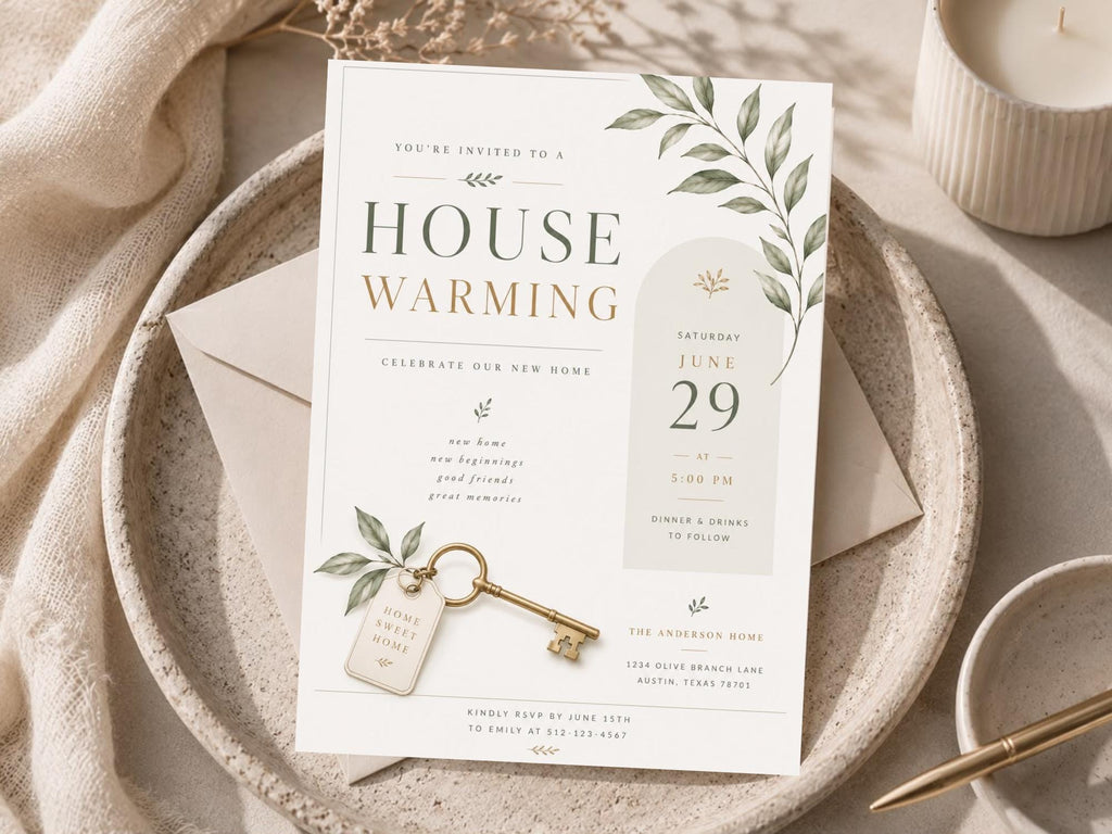Housewarming Invitation Template preview 3