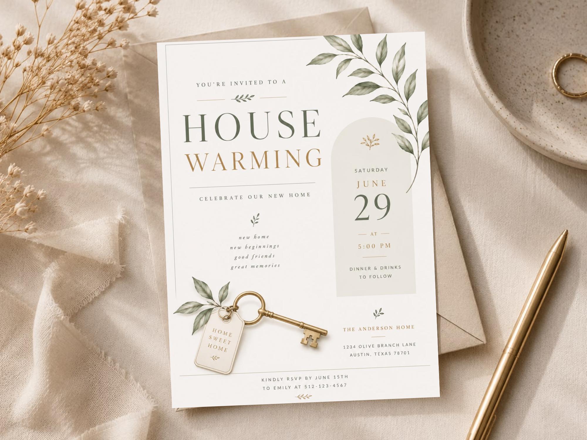 Housewarming Invitation Template preview 4