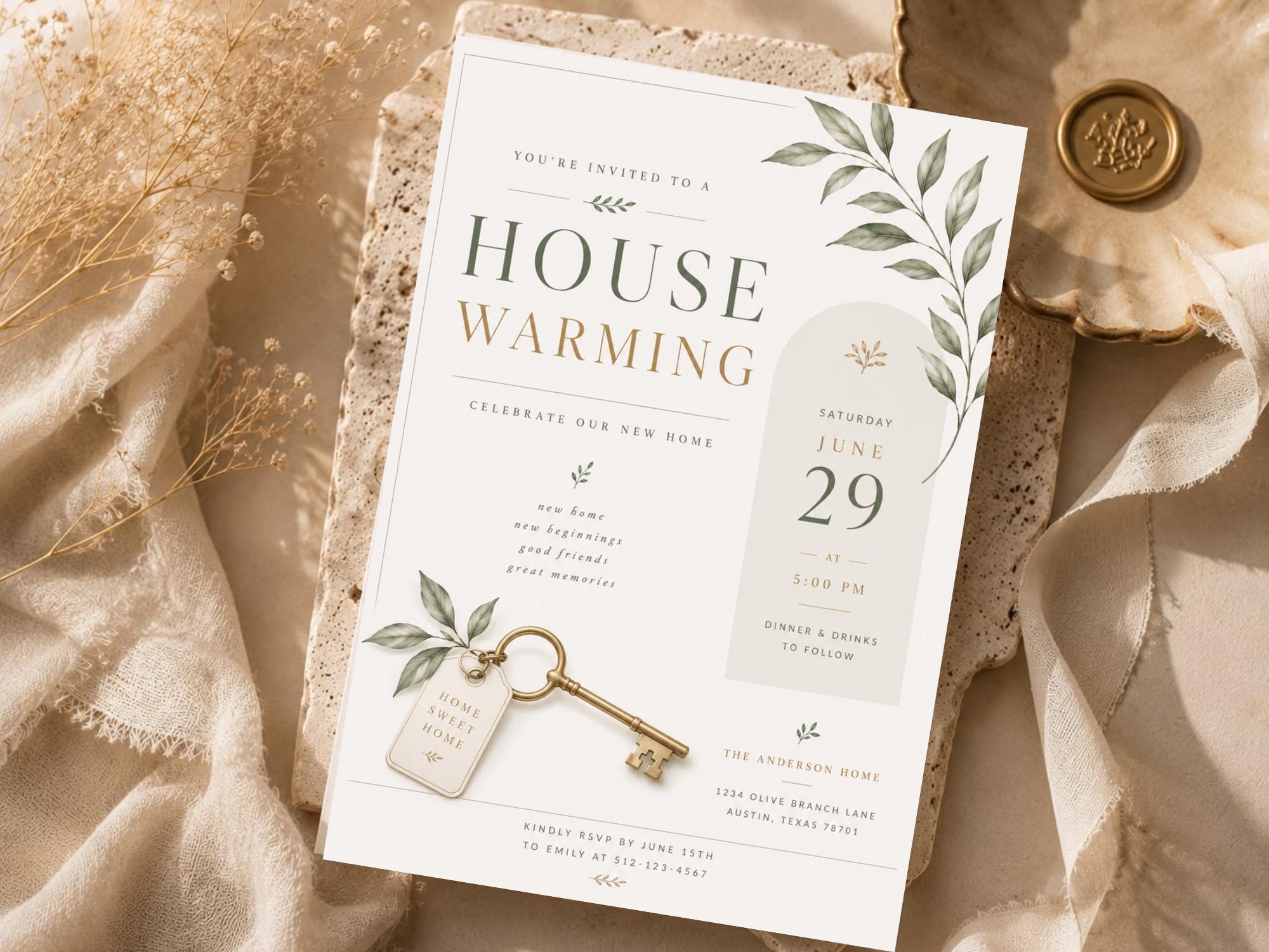Housewarming Invitation Template preview 5