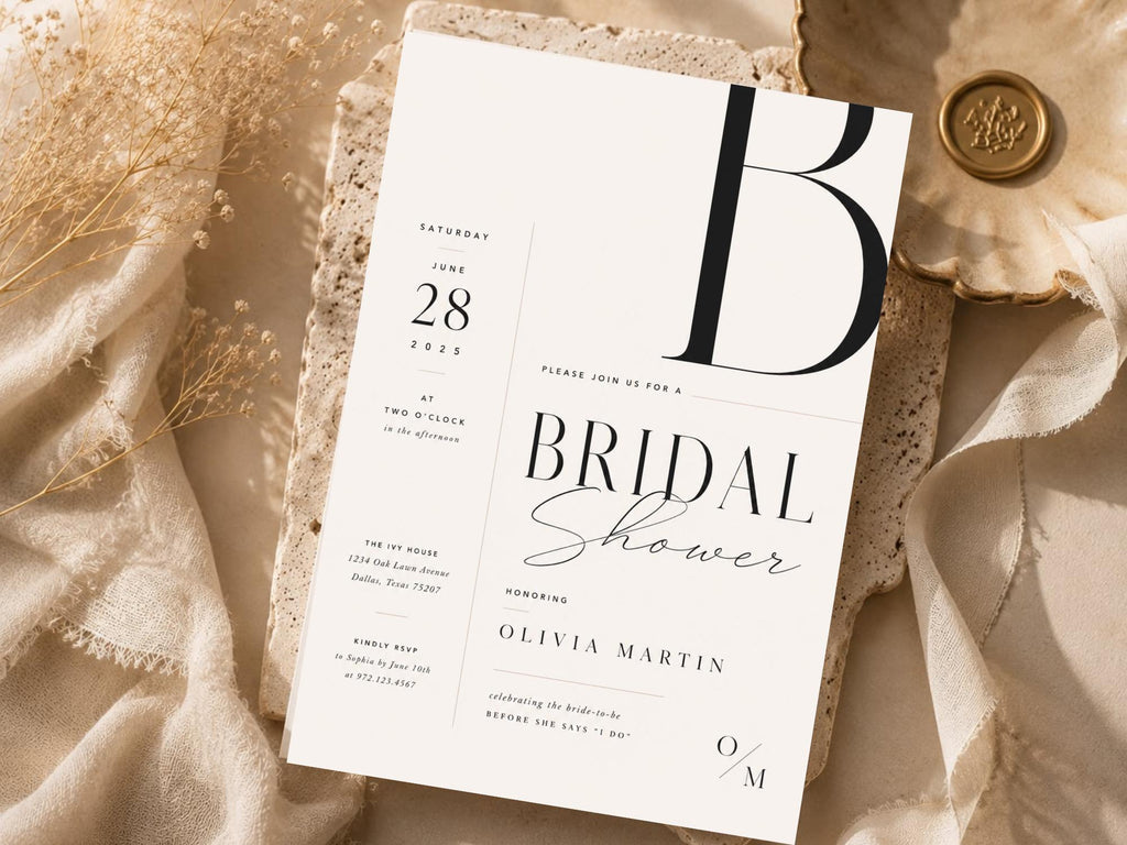 Bridal Shower Invitation Template preview 6