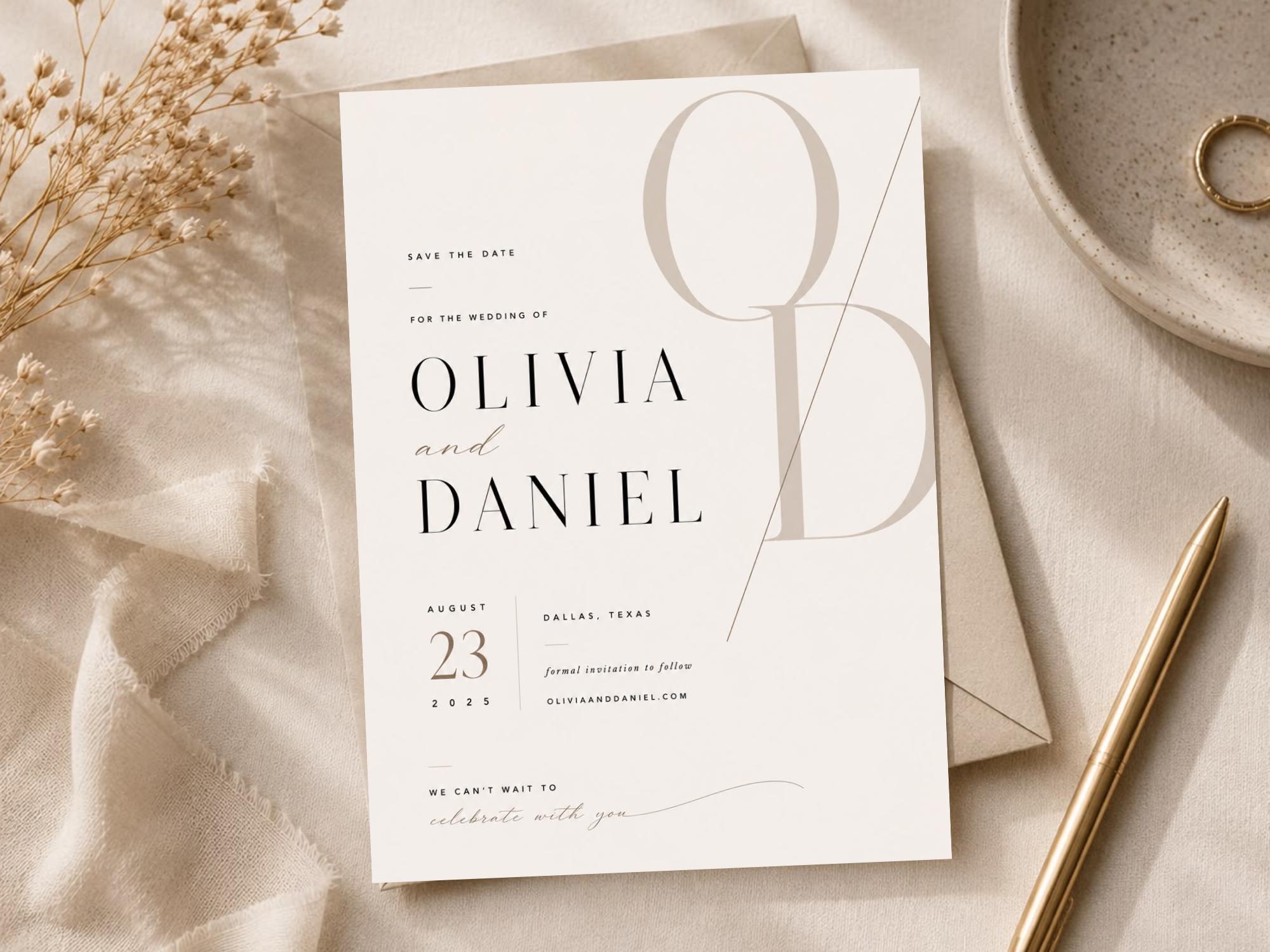 Save The Date Template preview 4
