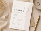 Gender Reveal Invitation Template preview 2