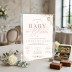 Floral Feminine Baby Sprinkle Invitation Template preview 4