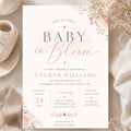 Floral Feminine Baby Sprinkle Invitation Template preview 1