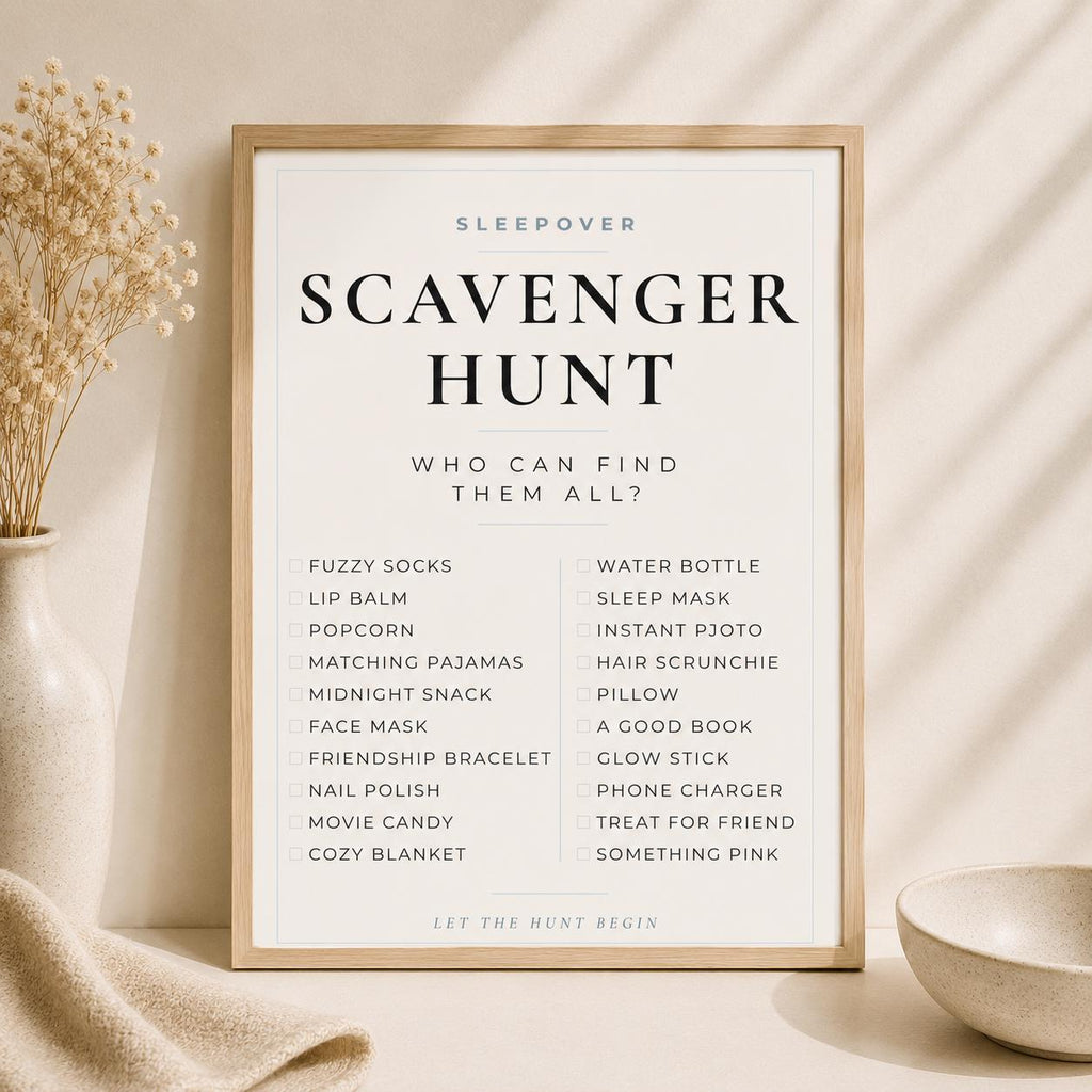 Sleepover Scavenger Hunt preview 3