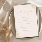 Baby Predictions and Advice Card Template preview 1