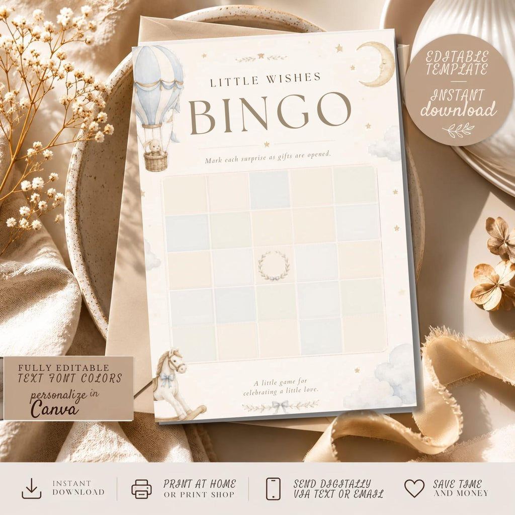 Baby Bingo Game Printable preview 1