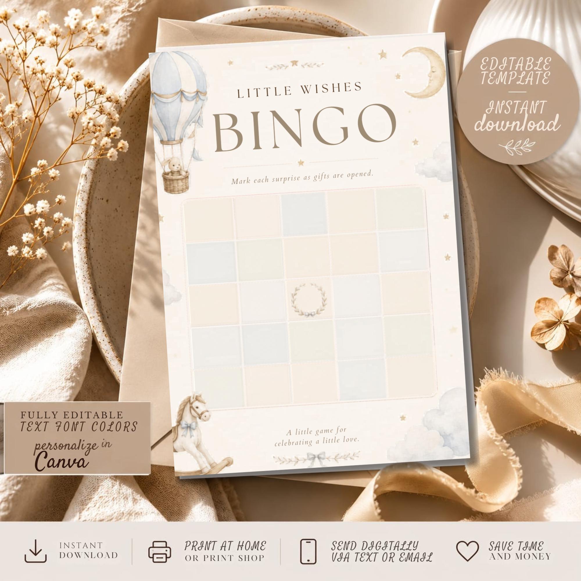 Baby Bingo Game Printable preview 1