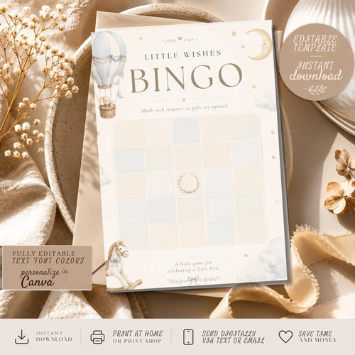Baby Bingo Game Printable preview 1