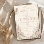 Enchanted Fairy First Birthday Invitation preview 2