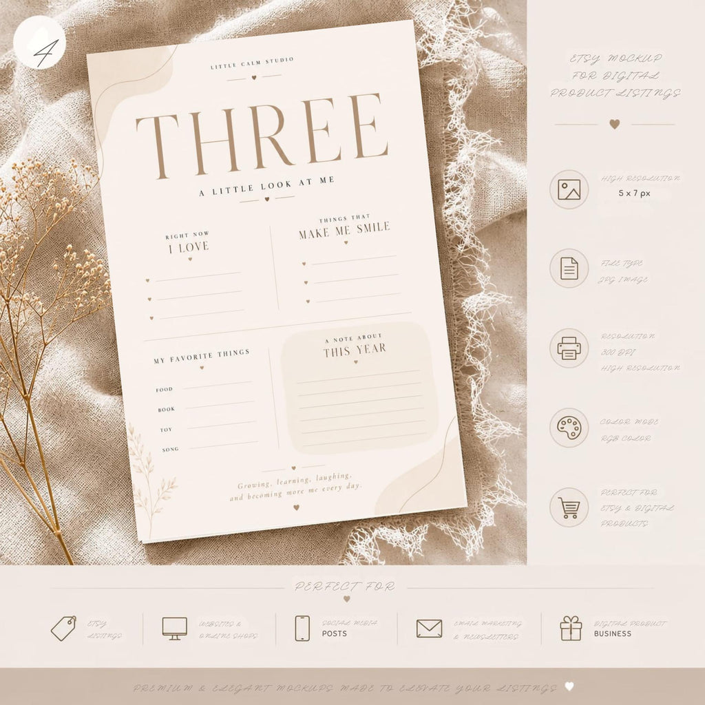 Toddler Milestone Board Template preview 4