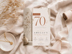 70th Birthday Invitation Template preview 6