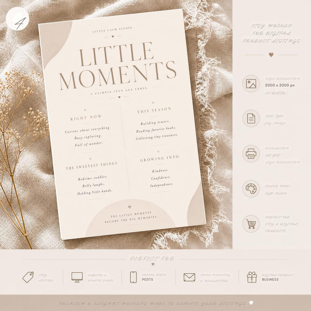 Baby Little Moments Sign preview 4