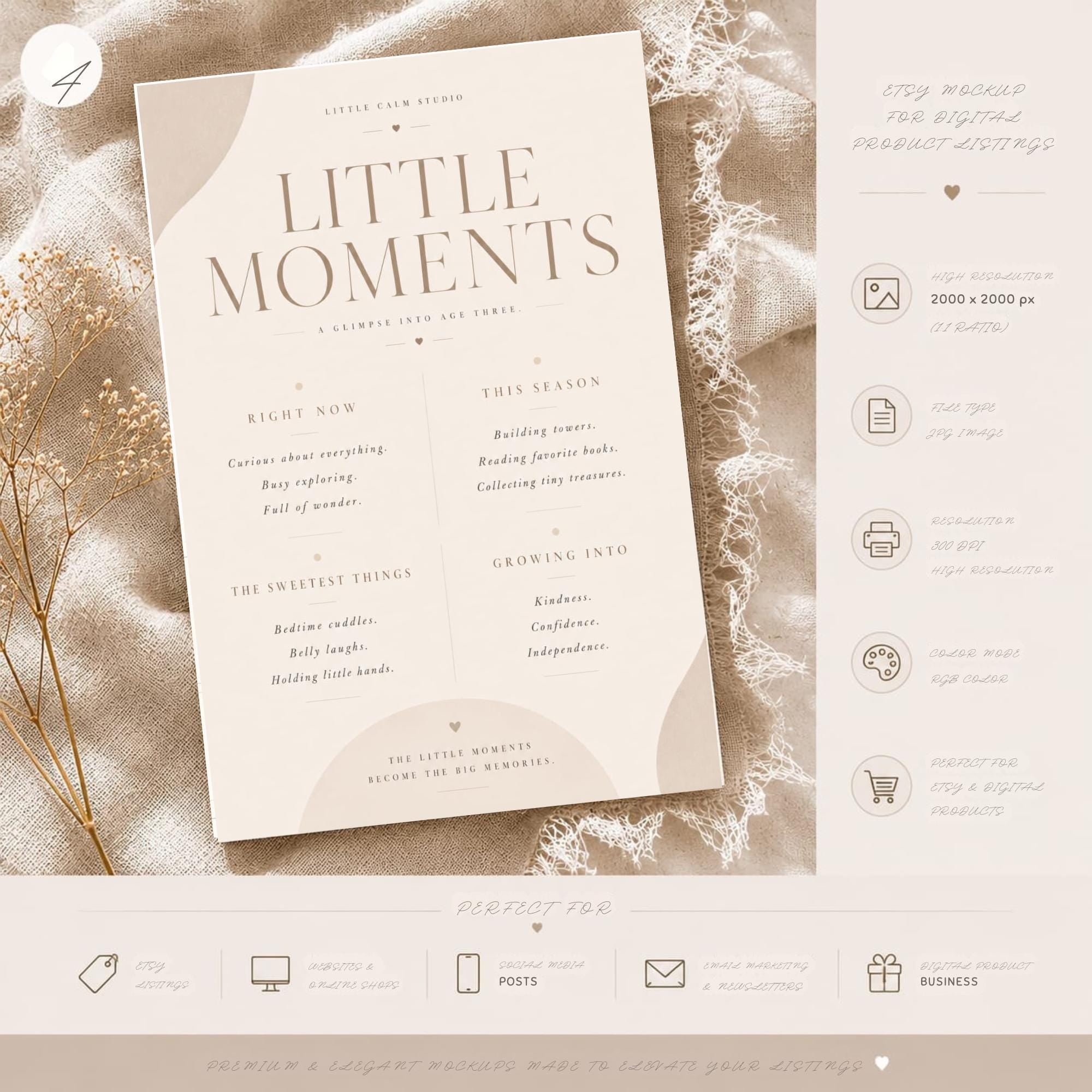 Baby Little Moments Sign preview 4