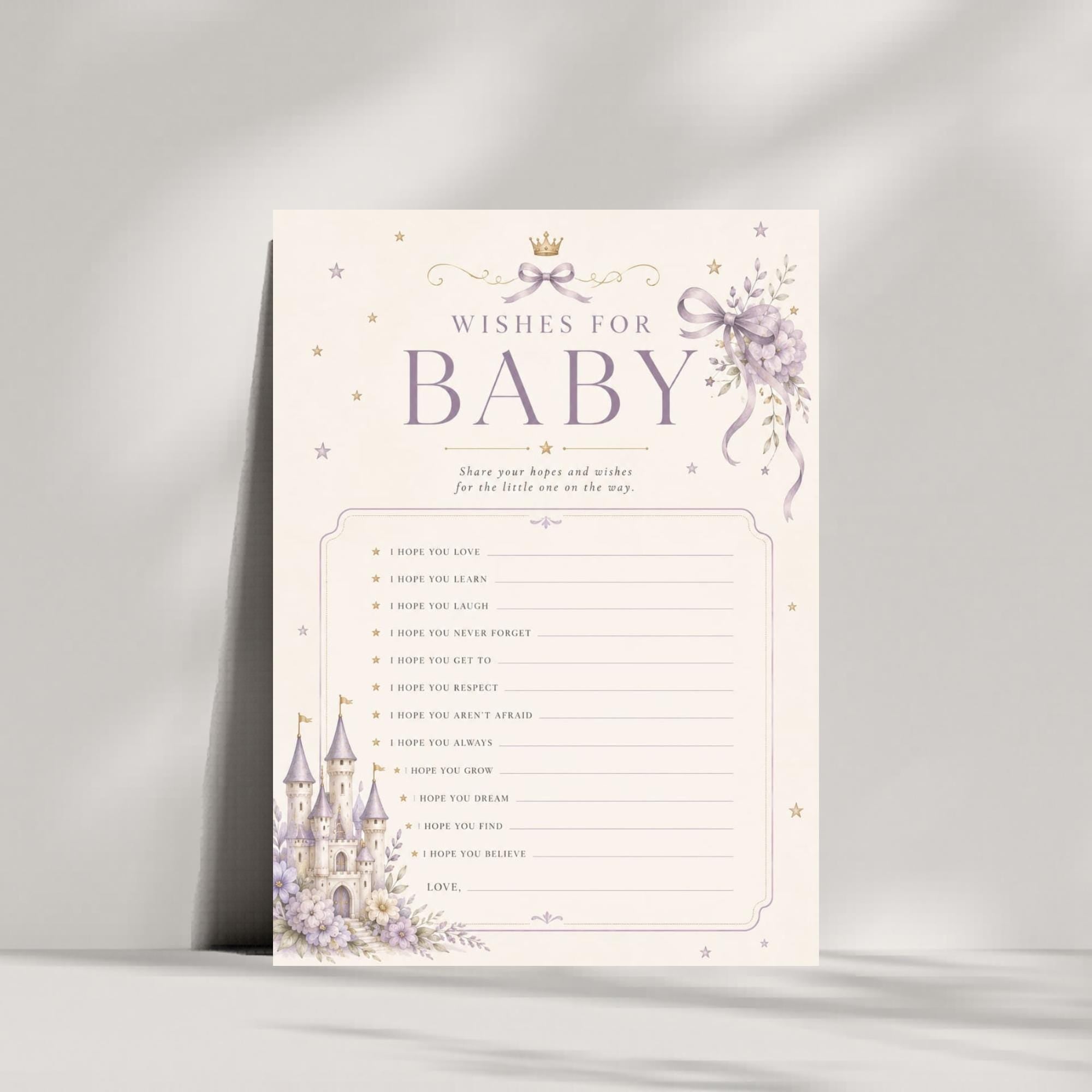 Best Wishes for Baby Card Template preview 6