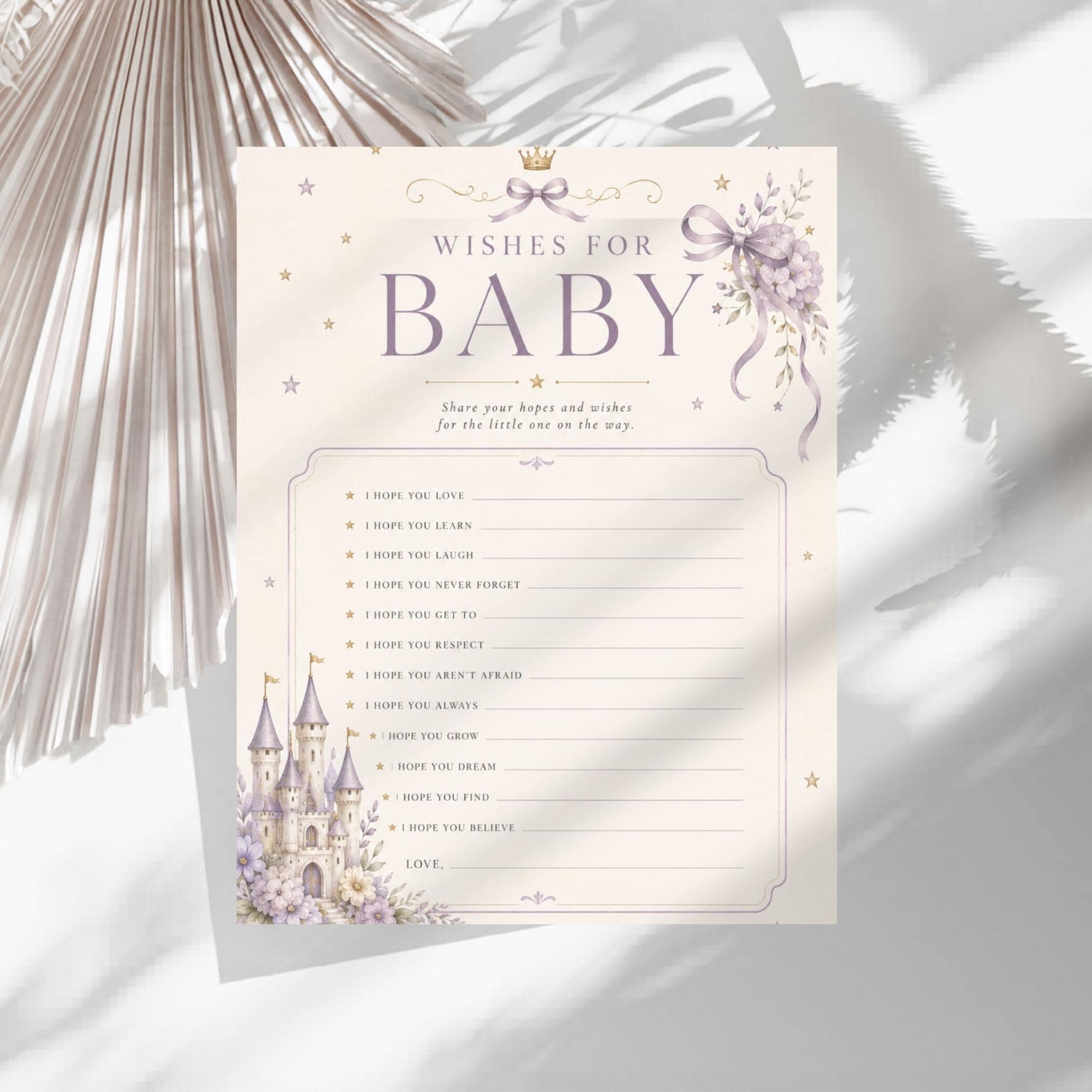 Best Wishes for Baby Card Template preview 5