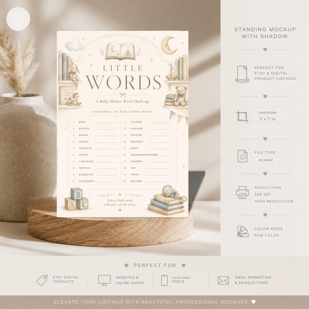Baby Word Scramble Game preview 3