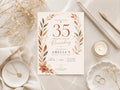 35th Birthday Invitation Template preview 1
