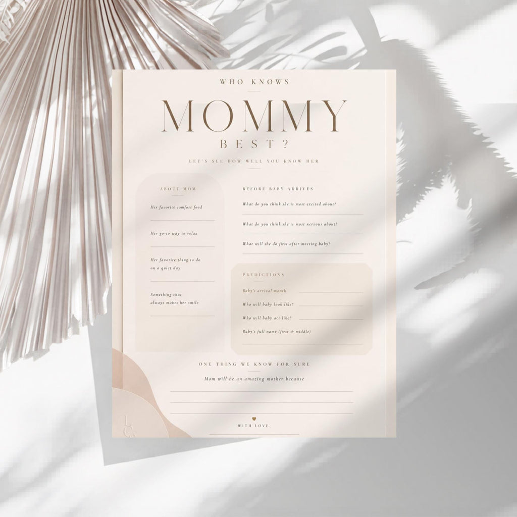 Who Knows Mommy Best Game preview 5